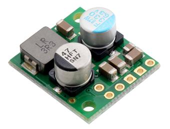 A compact board-level step-down regulator module