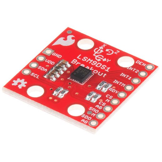 A nine-degree-of-freedom IMU breakout board