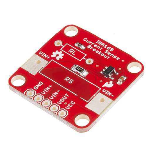 An INA-series current-monitor breakout board