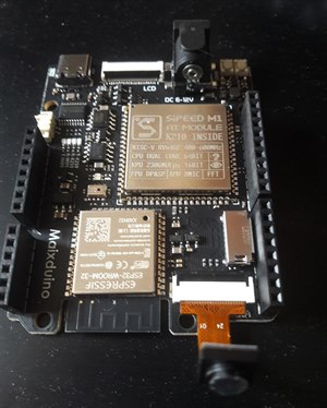 A K210-based AI microcontroller board