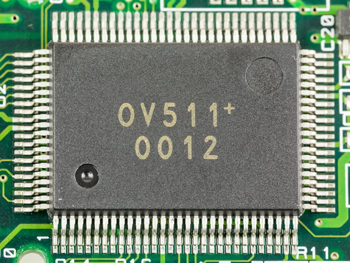 An image sensor mounted on a circuit board