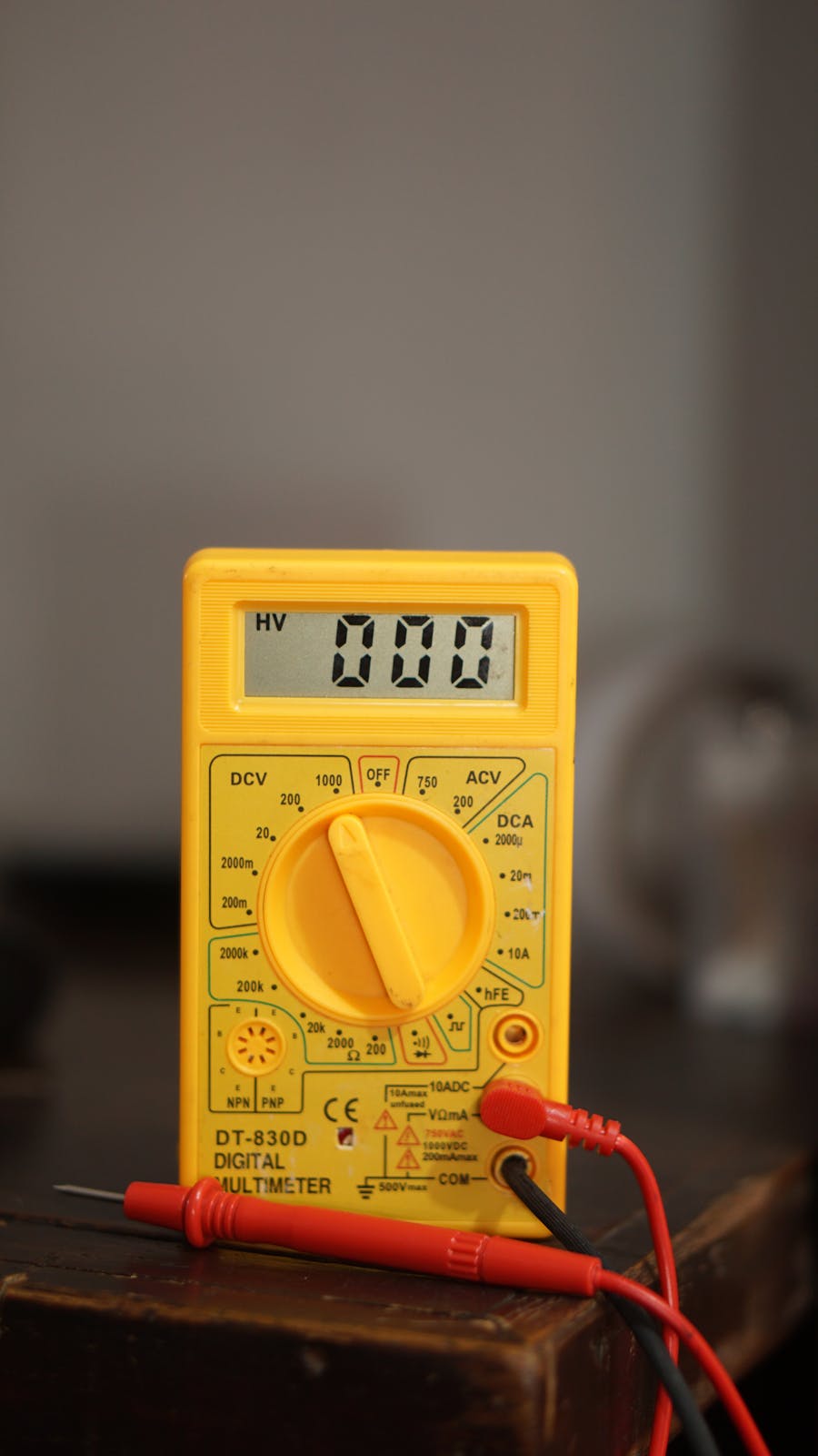 Membrane keypad on instrument