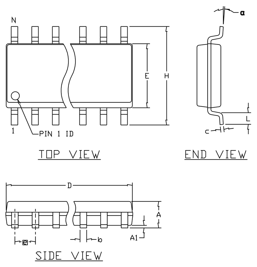 MAX706TESA+T SO-8 package outline 21-0041