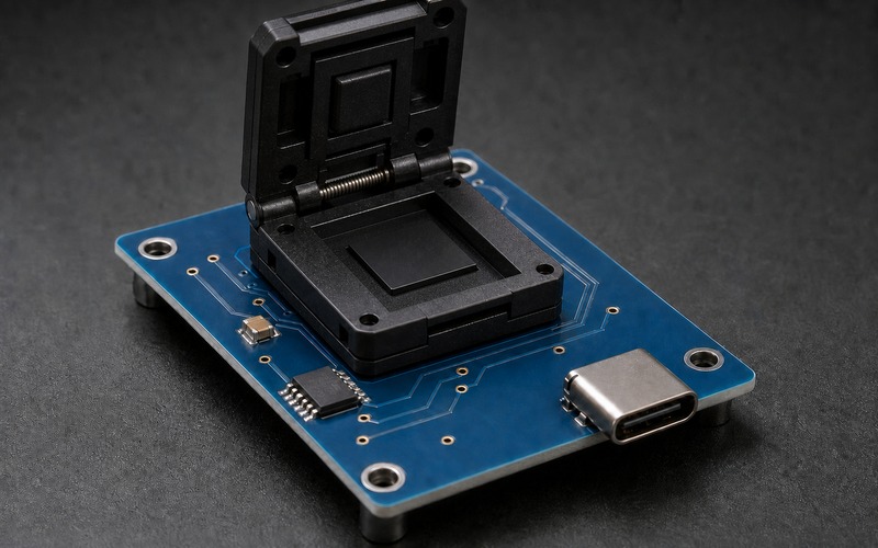 Embedded memory board with nonvolatile storage and local support components