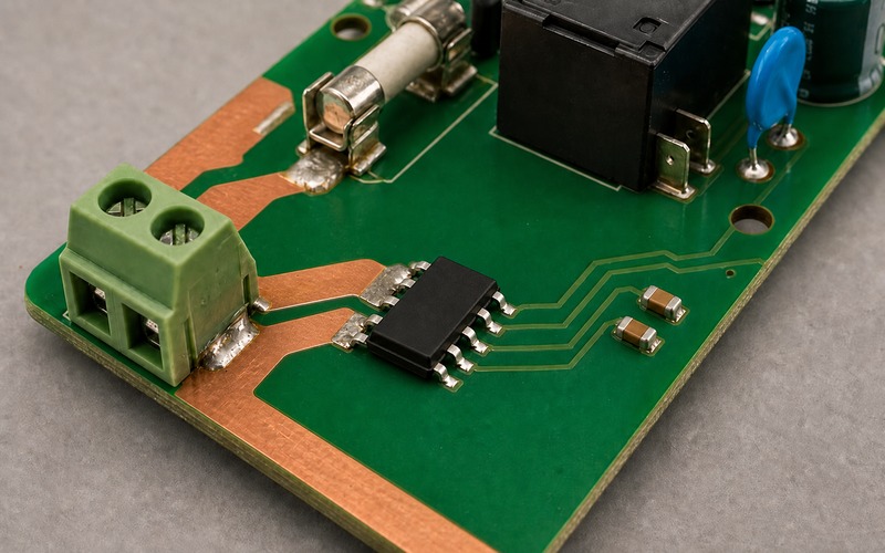 ACS712 for Isolated Current Sensing with a Hall Element